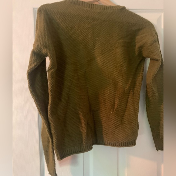 Madewell army green sweater - Picture 2 of 2